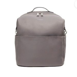 Mina Baie Stevie Midi Backpack Nylon Gris